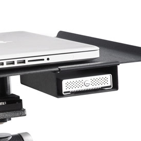 Ultimate Tethered Photography Workstation: Aero XDC External Drive Compartment