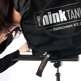 Ultimate Tethered Photography Workstation: Think Tank Pixel Sunscreen