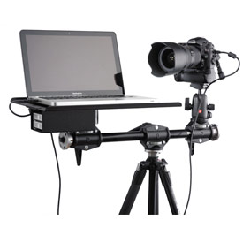 Ultimate Tethered Photography Workstation: Manfrotto Tripod Accessory Arm