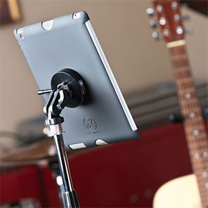 Mount an iPad or Galaxy Tablet to Microphone Stand
