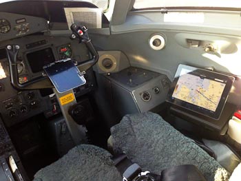 iPad Tablet Mount for Pilots in Airplane Cockpit