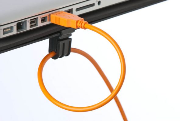 JerkStopper Clip-On Cable Management for Tethered Photography