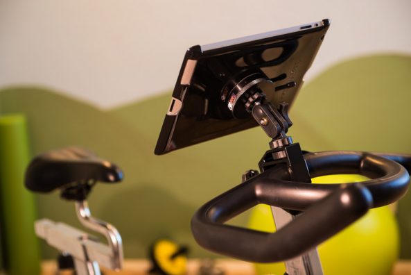 Exercise Central: Mount Your iPad Tablet to a Bike
