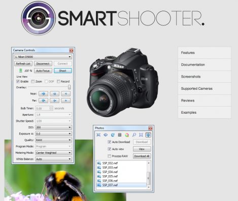 Smart Shooter Tethering Software offers User Forums