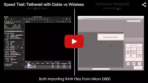 Speed Test: Tethered with Cable vs Wireless