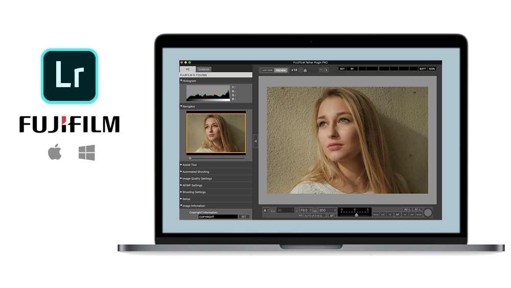 FujiFilm Tethered Capture Plug-in for Adobe Lightroom