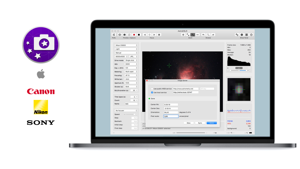 connect a camera to a mac for photo shoots