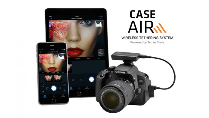 Case Air Wireless Tethered Photography for iPad and iOS Devices
