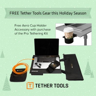 FREE Gear with Purchase on Tether Tools Most Popular Products