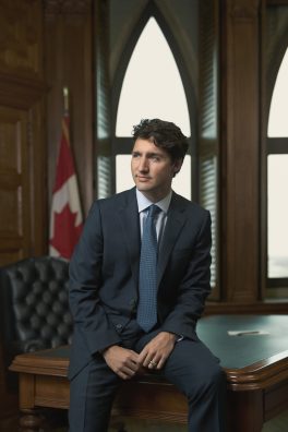 Portraits of Prime Minister Justin Trudeau with Tether Tools for Canada Day