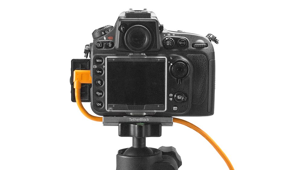 VERMOUTH Kamera-Tether-Tools-Tether-Block mit ARCA-Schnell-Freigabeteller for angebundene Fotokabel-Kabel-Fester Schloss-Port-Beschützer