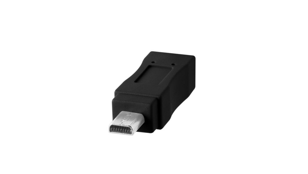Tetertools Câble TetherPro USB-C vers mini-USB 2.0 Mini-B 8 Pin