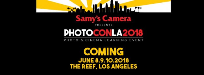 Samy’s Camera: PhotoCon LA 2018