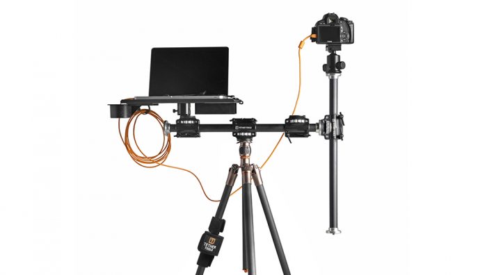 High Volume Tethering Kit in the Field for School Photography