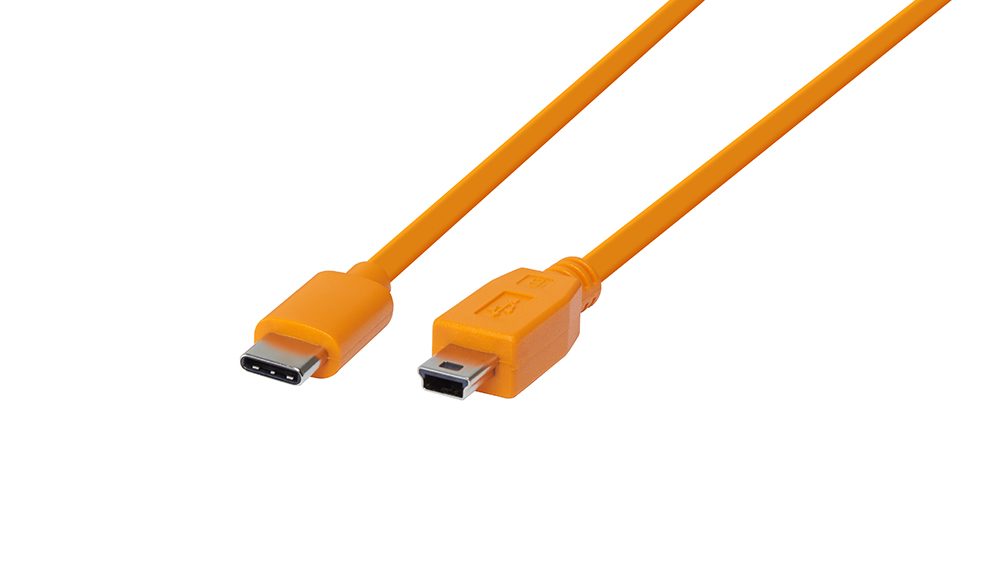 USB-C to USB 2.0 Mini-B 5-Pin Cable