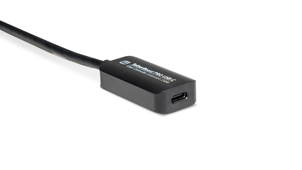 Non-Reflective Black TetherBoost Pro USB-C Core Controller Extension Cable 