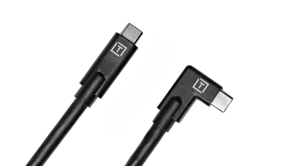 TetherPro USB-C to USB-C Right Angle Cable | Tether Tools