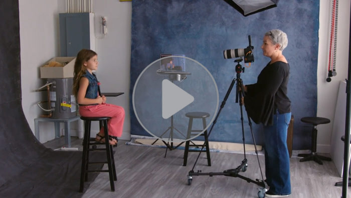 Wireless Tethering for Family Portrait with Michele Celentano