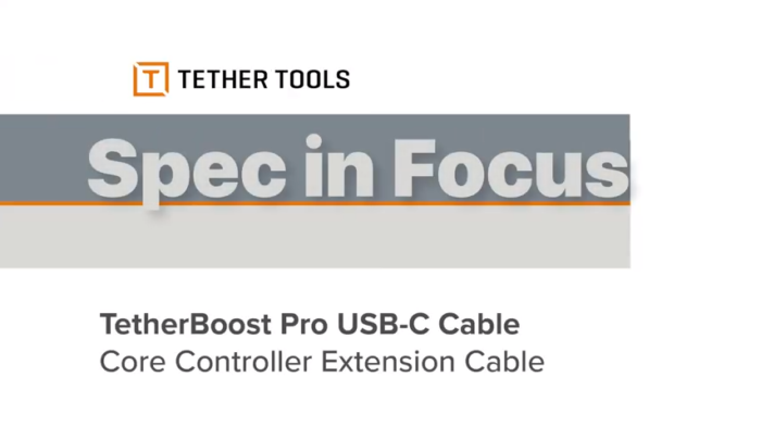 Spec in Focus: TetherBoost Pro USB-C Core Controller Extension Cable
