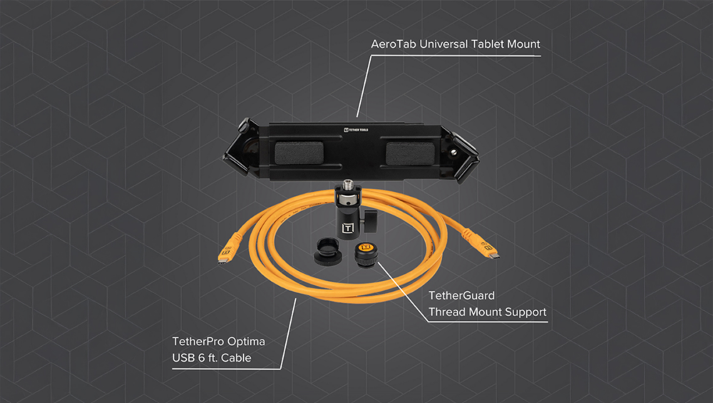 TetherPro Optima 10G Mobile Tethering Kit - 6' (1.8m) - Image 2
