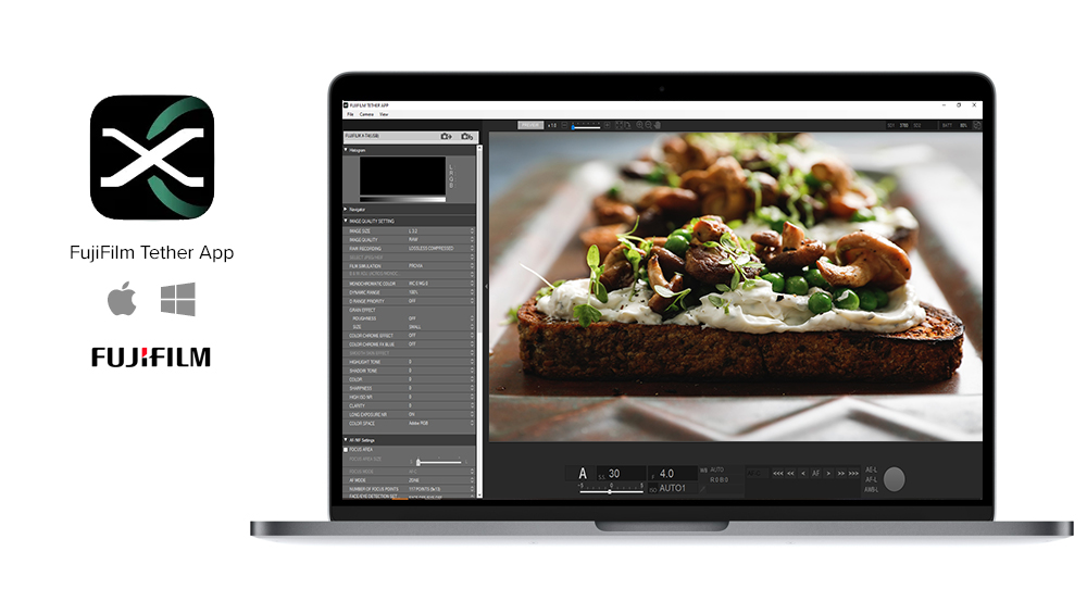 FujiFilm Tether App