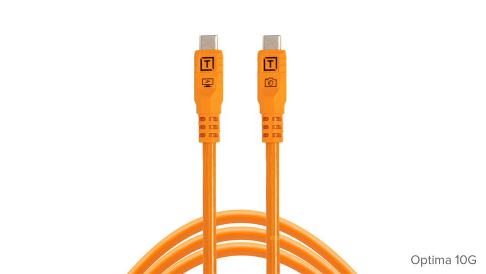 TetherPro Optima 10G USB-C, Straight to Straight Cable - Image 4