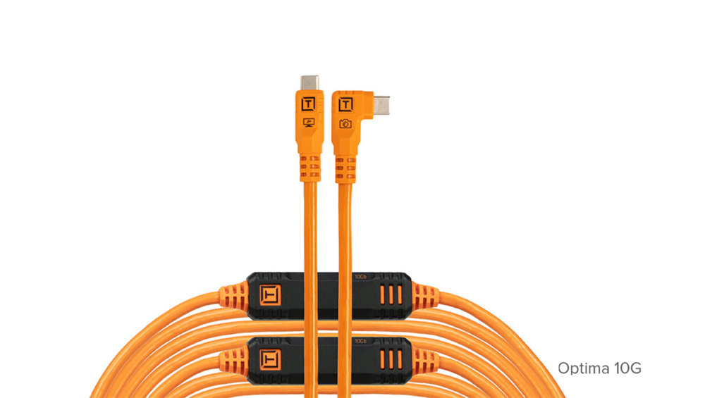 TetherPro Optima 10G USB-C, Straight to Right Angle Cable - Image 5