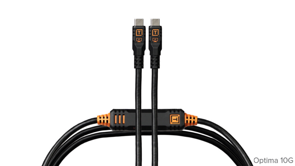 TetherPro Optima 10G USB-C, Straight to Straight Cable - Image 2