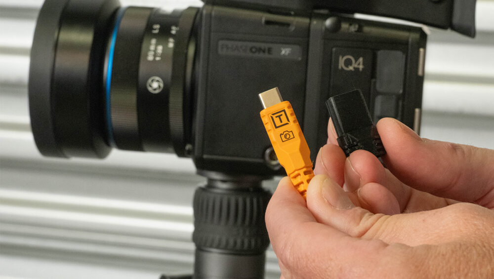 Phase One IQ4 Adapter 3D Print File for Tether Tools Optima Cables (Print File STL) - Image 4