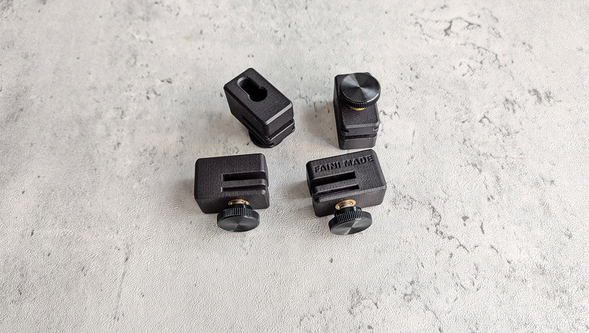 Shade Mounts for AeroTrac Workstation